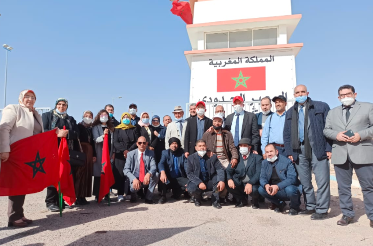 برلمانيو فرق الأغلبية بمعبر الكركرات