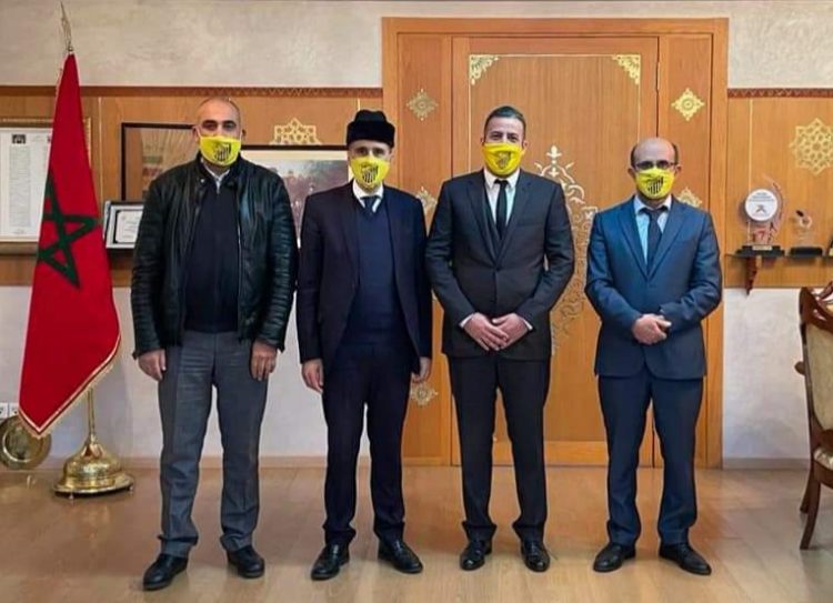 عمدة فاس يجدد دعمه للمجهودات الرامية لبناء مركز التكوين و جميع المشاريع المستقبلية لفريق الماص