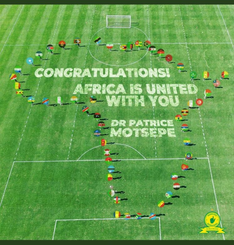 صنداونس الجنوب إفريقي يستفز مشاعر المغاربة بنشر “خرقة” البوليساريو