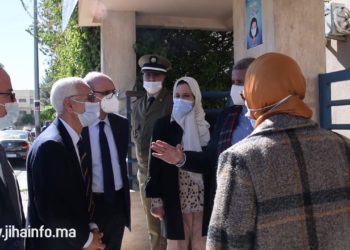 زيارة ميدانية للجنة رفيعة المستوى لبعض مراكز التلقيح بفاس