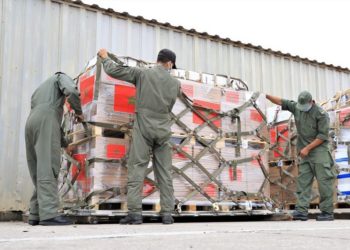 مساعدات إنسانية مغربية إلى قطاع غزة عبر معبر رفح
