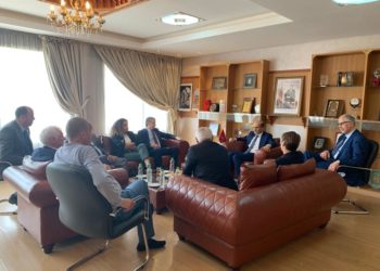 رئيس مجلس جماعة فاس يستقبل وفدا من الغرفة الفرنسية للتجارة والصناعة بالمغرب