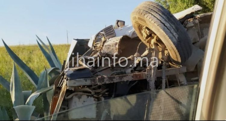 عاجل حادثة سير بجماعة العجاجرة إقليم مولاي يعقوب