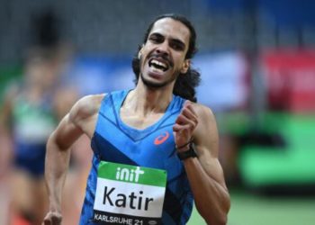 محمد كثير الحوزي  عداء مغربي الأصل  سطع نجمه بسباقات المضمار بألوان المنتخب الاسباني