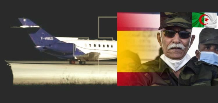 عاجل.. طائرة فرنسية تخرج زعيم البوليساريو من إسبانيا