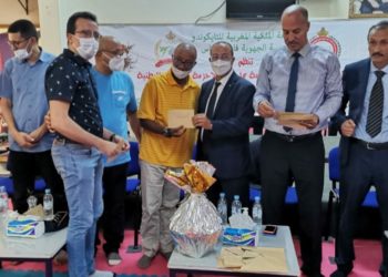 عصبة جهة فاس مكناس للتايكوندو تساهم في دعم جمعياتها رفقة الجامعة