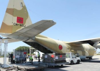 أربع طائرات جديدة تصل  إلى تونس محملة بالمساعدة الطبية العاجلة التي أمر بها جلالة الملك