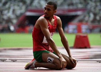 العداء المغربي عبد اللطيف  صديقي يتأهل إلى نصف نهاية سباق 1500م بأولمبياد طوكيو