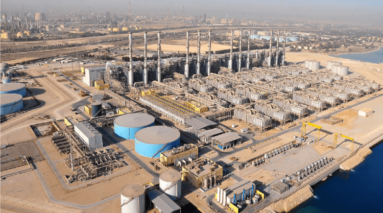 العيون .. محطة تحلية مياه البحر  تدخل في مرحلة التجارب الأولية لاستغلالها