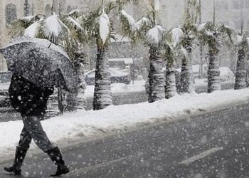 ثلوج وطقس بارد ورياح قوية بعدد من مناطق المملكة