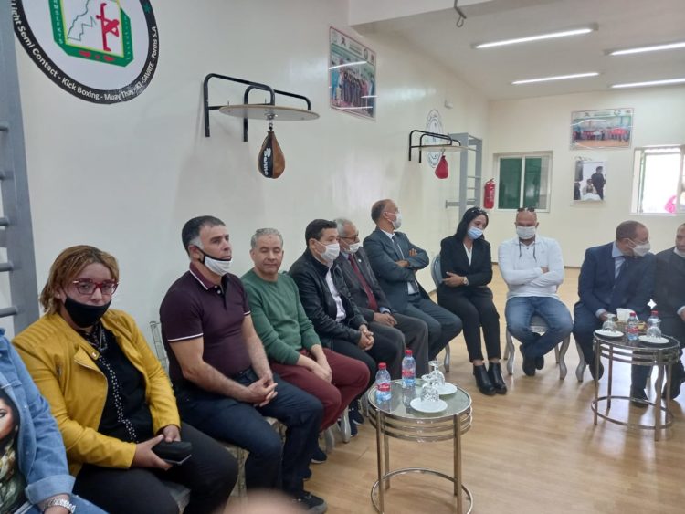 عصبة جهة فاس مكناس للتايكوندو  تتسلم مقرا للعصبة بالقاعة المغطاة المتعددة الاختصصات
