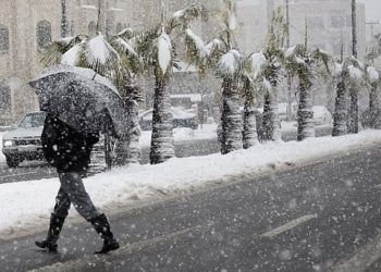 تساقطات ثلجية وزخات أحيانا رعدية معتدلة ببعض أقاليم المملكة