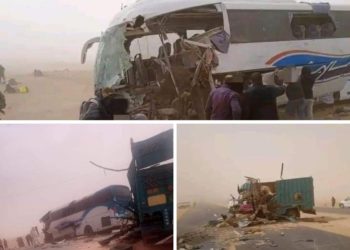 العيون..حادث مروع بين حافلة ركاب وشاحنة يخلف ضحايا