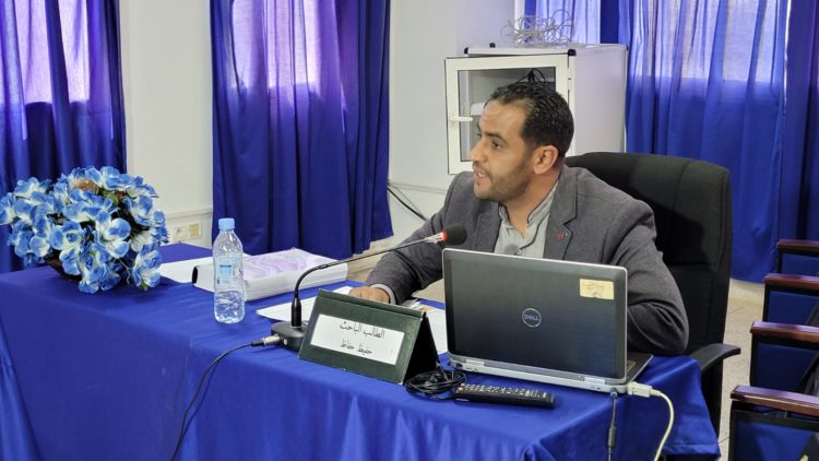 الطالب الباحث حفيظ حفاظ يحصل على  الدكتوراه بميزة مشرف جدا مع تنويه لجنة المناقشة