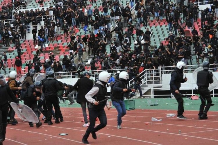 شغب الملاعب..توقيف 8 أشخاص بينهم قاصرين