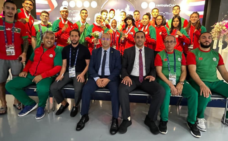 المواي طاي..المنتخب المغربي يحرز الرتبة الثالثة عالميا