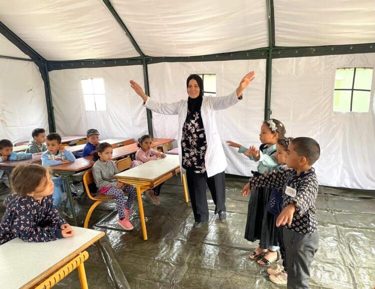 الاستمرارية البيداغوجية لتلميذات وتلاميذ المناطق المتضررة من زلزال الحوز