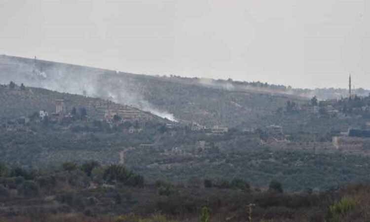 الجيش الإسرائيلي يقصف سهل مرجعيون بقنابل فوسفورية