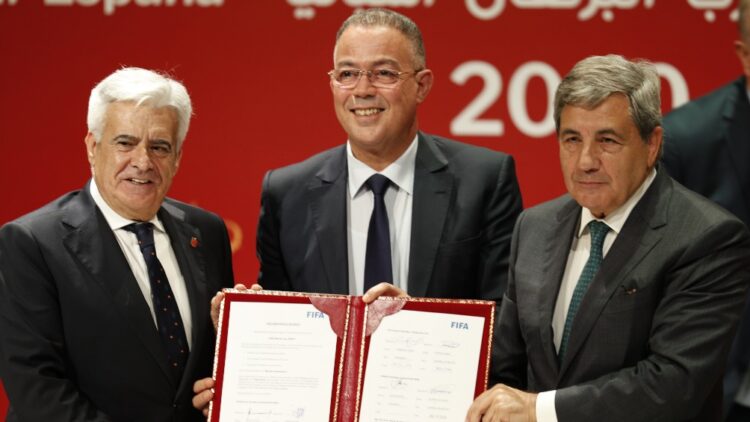 رسميا المغرب واسبانيا والبرتغال يوقعون  اتفاق التنظيم الثلاثي لـ”مونديال 2030