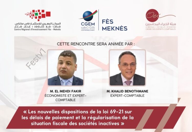 Fes.. les nouvelles dispositions de la loi 69-21